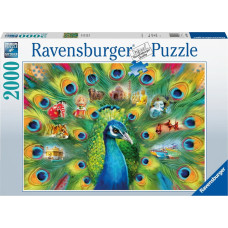 Ravensburger puzzle Land of the Peacock 2000p 16567