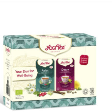 Yogitea dāvanu komplekts BIO tēja organisma attīrī&scaron;anai un nomierino&scaron;ā tēja