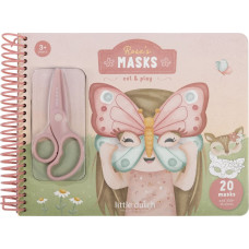 Little Dutch Grāmata ar &scaron;ķērēm Rosa un draugi maskas