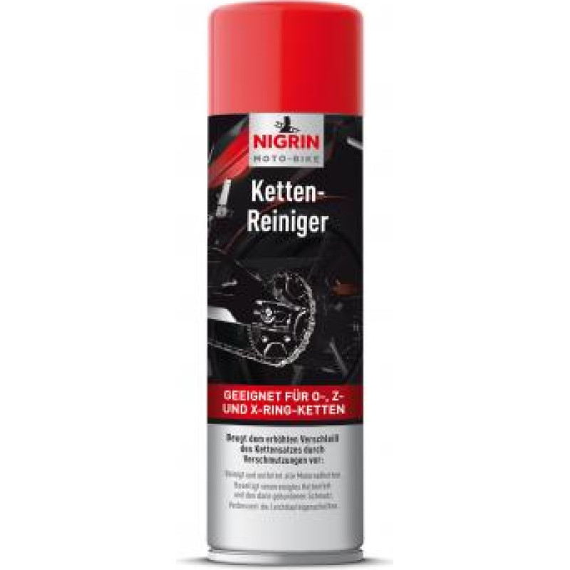 Nigrin MOTO-BIKE ķēdes tīrī&scaron;anas līdzeklis (500 ml)