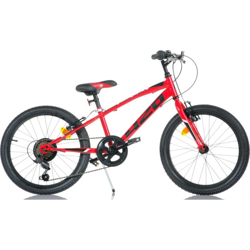 Dino Bikes Bērnu velosipēds 20'' ''420 SPORT'', sarkans/melns, 6 ātrumi