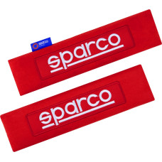 Sparco Dro&scaron;ības jostu spilventiņi, sarkani