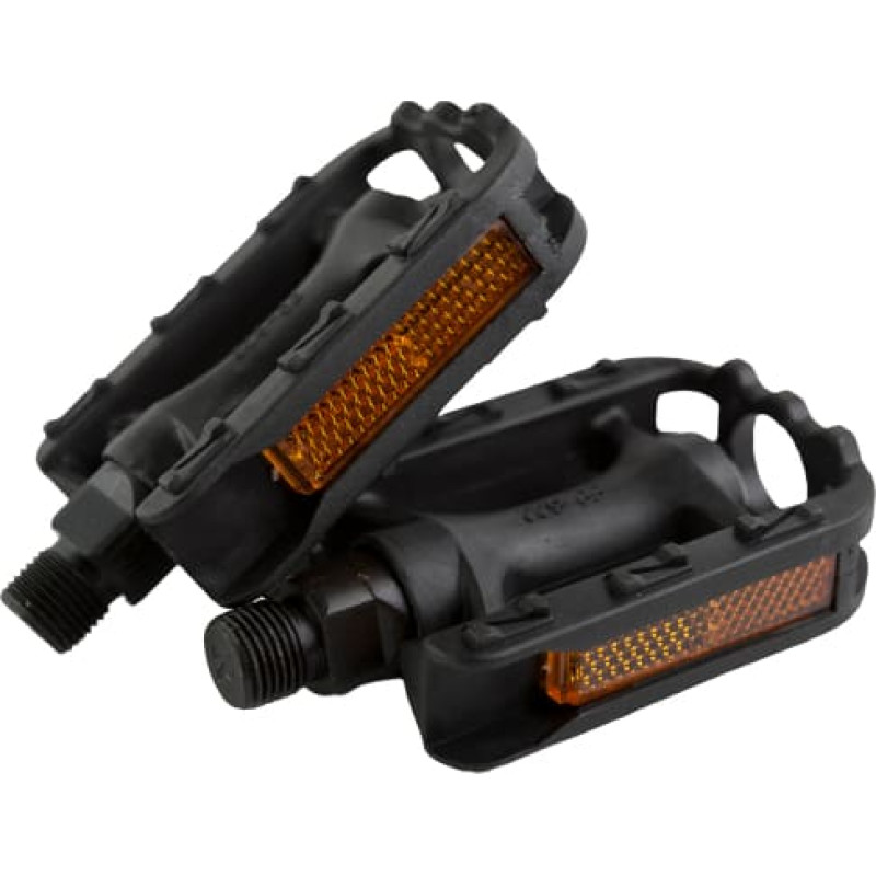 Bimbo Bike Velosipēda pedāļi "HAPPY FEET", 2gab, bērnu, melni