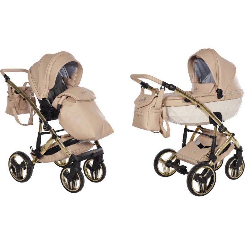 Junama Universālie rati 2 in 1 Candy Premium 05 Bēšs (Beige)