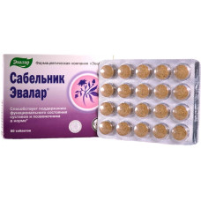 Evalar Sabelņiks 0,5 g tabletes N60