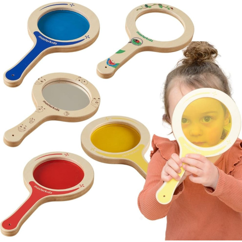 Masterkidz 5 Wooden Palettes with Colored Lenses