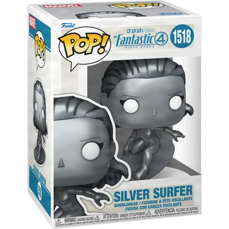 Funko POP! Vinila Figūra: Marvel: The Fantastic Four: First Steps - Silver Surfer