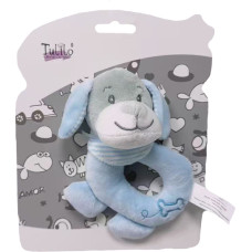 Tulilo AXIOM 9558 Grzechotka Piesek niebieski 14 cm