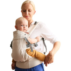 Beco Ķengursoma BECO GEEMINI ECRU V2