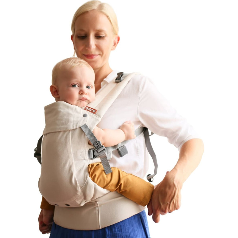 Beco Ķengursoma BECO GEEMINI ECRU V2