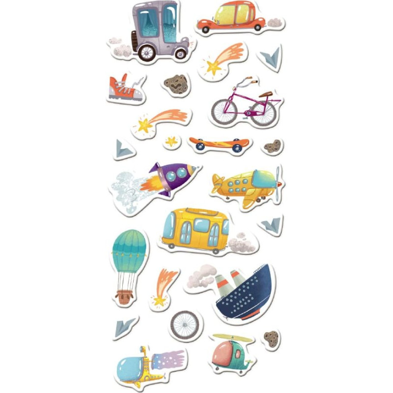 Dodo Spēle brīvā dabā 3D uzlīmes Transports