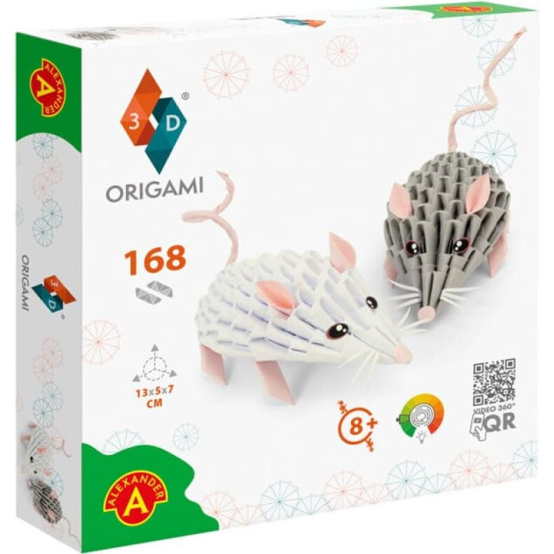 Alexander Origami 3D konstruktors - Peles