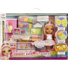 Rainbow High Little Dessert Shop with Kandy Playset 522058-EUC