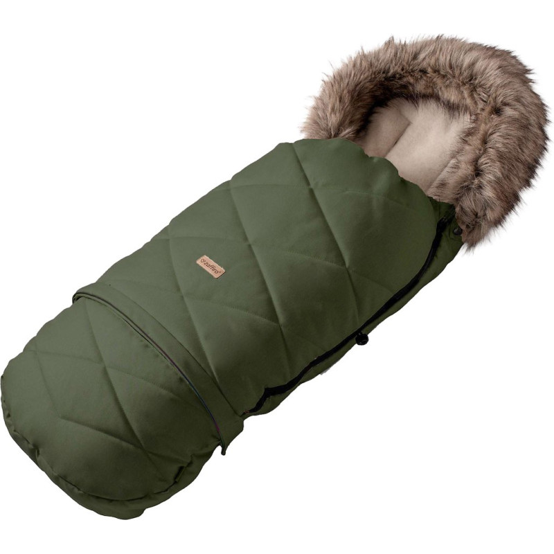 Regulowany śpiwór GrowUP Scandi 0-36m khaki