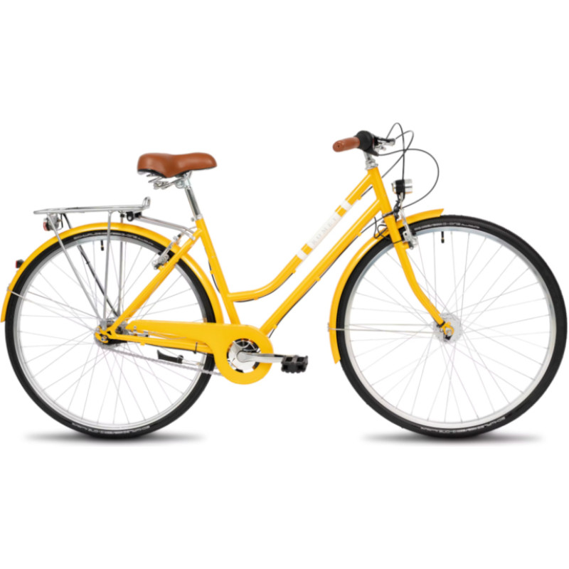 Romet Velosipēds ROMET Vintage Classic 2.0 D, dzeltens (M)