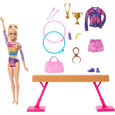 MIX Mattel HRG52 Lalka Barbie Gimnastyczka