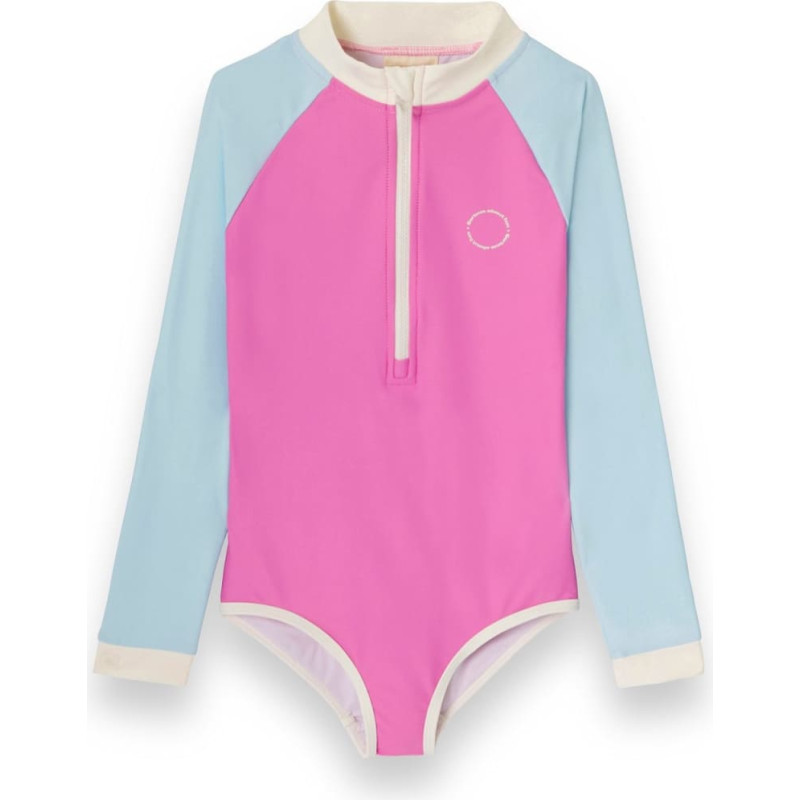 Kietla ICONIC peldkostīms ar UPF 50+ saules aizsargaudumu un UV sensoru, bērniem 4&ndash;6 gadi, Pink Blue