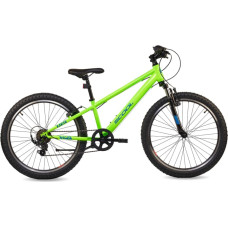 S&acute;cool Bērnu velosipēds S'COOL Xroc, 24" neona zaļ&scaron;/okeāna krāsas