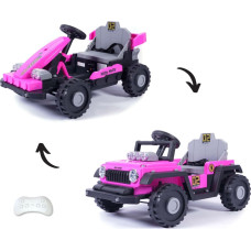 Milly Mally akumulatora transportlīdzeklis Prime 2-in-1, rozā
