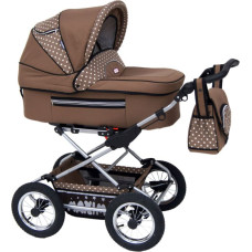 Baby Fashion FANARI Universālie rati 3in1, 130 cofeee