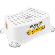 Keeeper Pakāpienu soliņ&scaron; Tomek "Emoji Showtime" 40,5x28,5x14cm balts