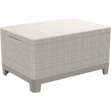 Keter Dārza galdiņ&scaron;/uzglabā&scaron;anas kaste Scandi Storage Table oļu pelēks/gai&scaron;i bē&scaron;s
