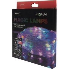 Magic Lights Maģiskā LED virtene, 400 LED, 1 miljons krāsu, 20 m, DC 5 V, vadība ar lietotni ML61625