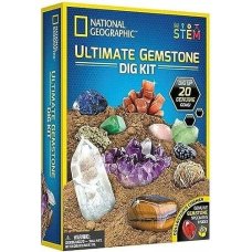 National Geographic komplekts Ultimate Gemstone Dig Kit, CRNGULTGEM256L