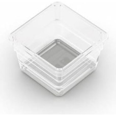 KIS Kastīte Sistemo Organizer 1 7.5 x 7.5 x 5 cm caurspīdīga/gaiši pelēka