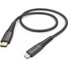 Hama 00183308 Fast Charging/Data Cable, USB-C - Lightning 1.5m Black