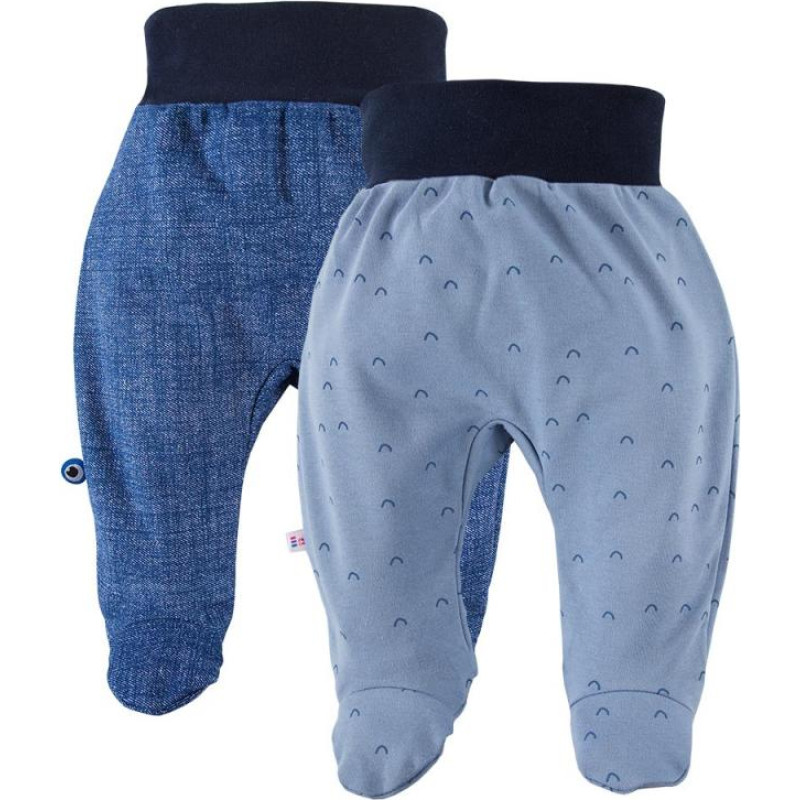 Ubranka EWA 941200 Półśpioch 2-pak S&M jeans/niebieski 50