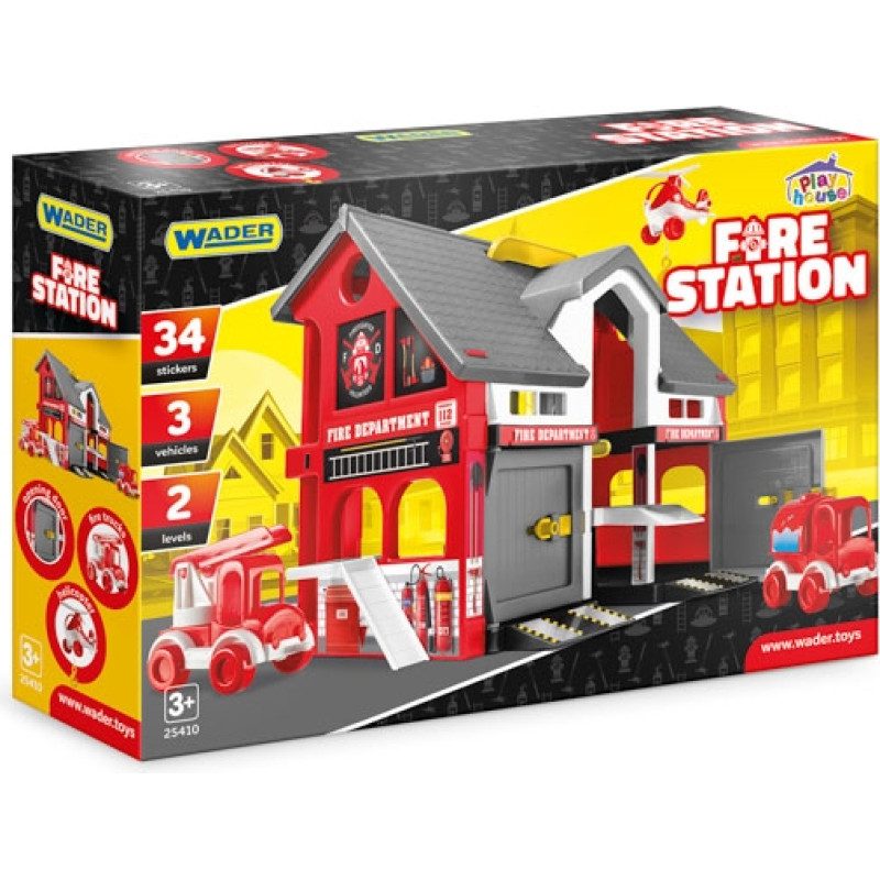 Wader 25410 Play House remiza strażacka