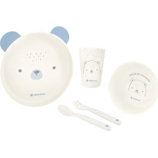 Tableware PP set Bear with me Blue