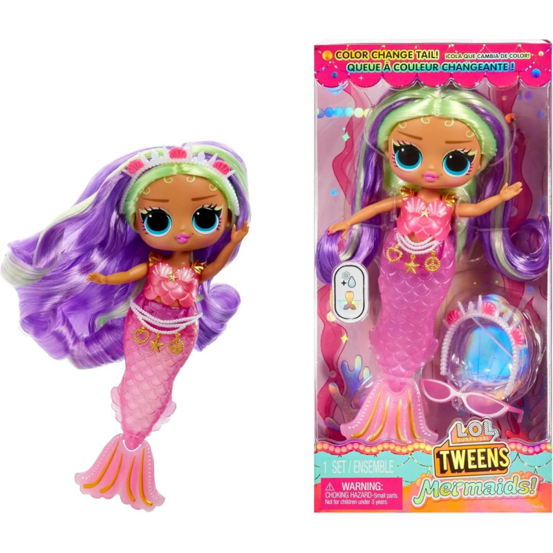 LOL 510437-EUC L.O.L. Surprise Tweens MERMAID Doll - Cleo Cove