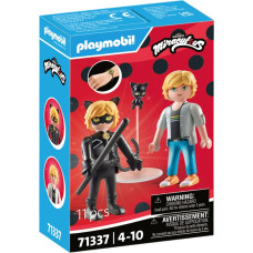 Playmobil MIRACULOUS: Adrians un Melnais kaķis 71337