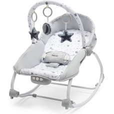 Baby Mix 53428 RECLINER WITH VIBRATING STARS GREEN