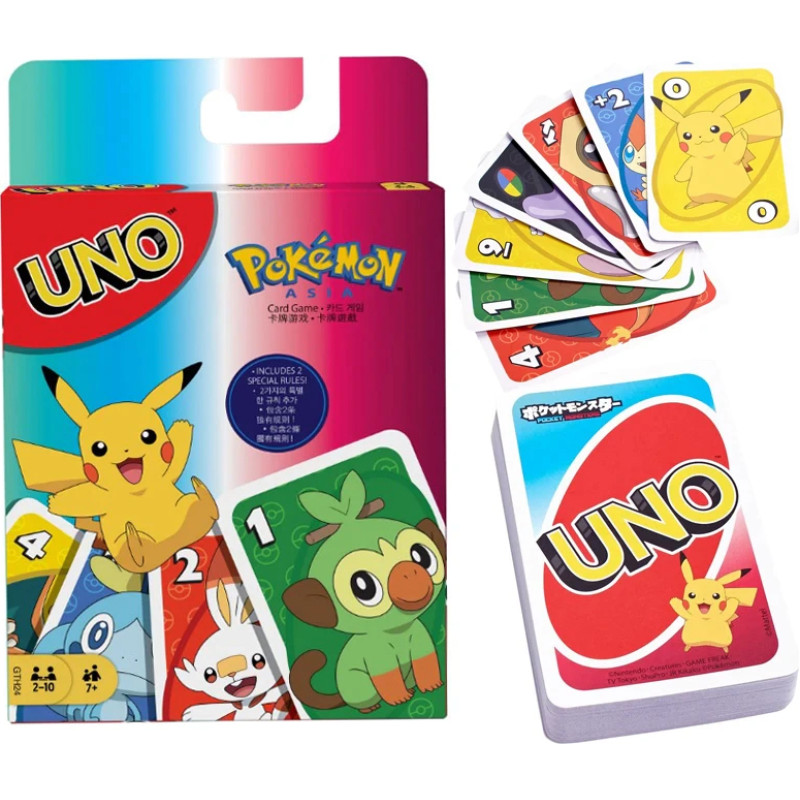 UNO Pokémon kārtis