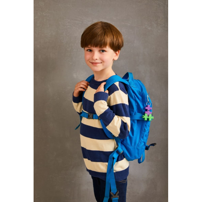 Plus Plus Hexel raktų pakabukas, violetinė/žalio obuolio