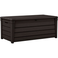 Keter Uzglabāšanas kaste Brightwood Storage Box 454L brūna