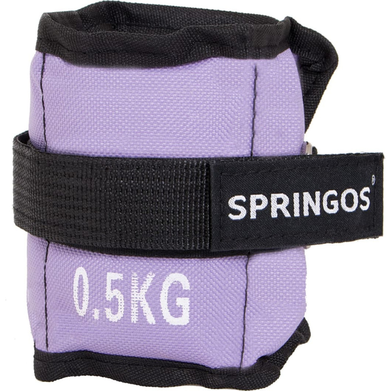 Springos Locītavu un potīšu atsvari Springos FA0003 2 x 0.5 kg