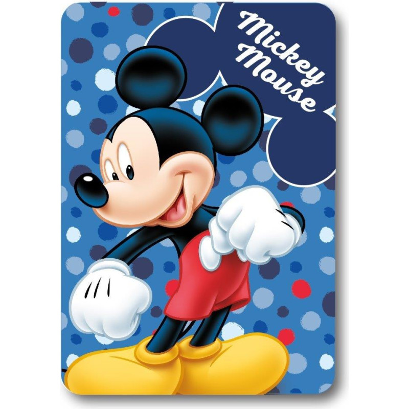 BLANKETS 100X140 MICKEY MIC24-4228 POLAR FLEECE - 220GSM