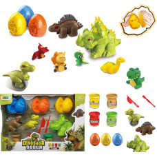 MASA PLASTYCZNA Z FOREMKAMI DINOZAURY