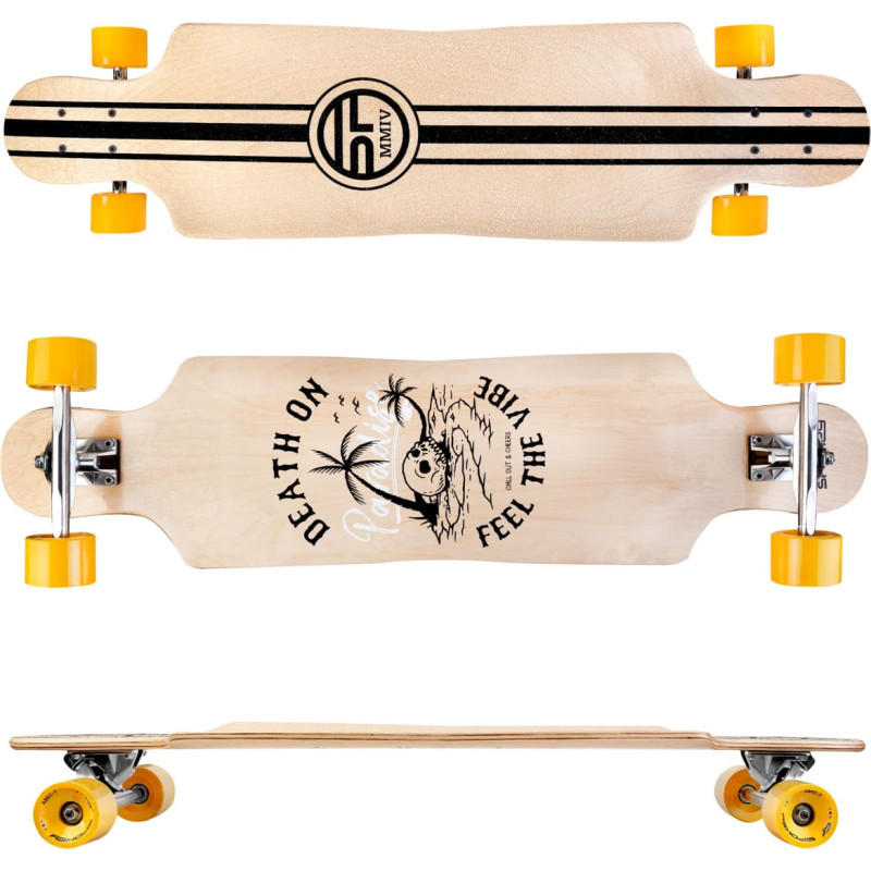 Spokey Freeride longboard skateboard Spokey LONGBAY