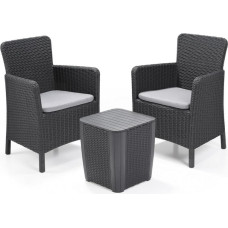 Keter Dārza mēbeļu komplekts Trenton Balcony Set pelēks