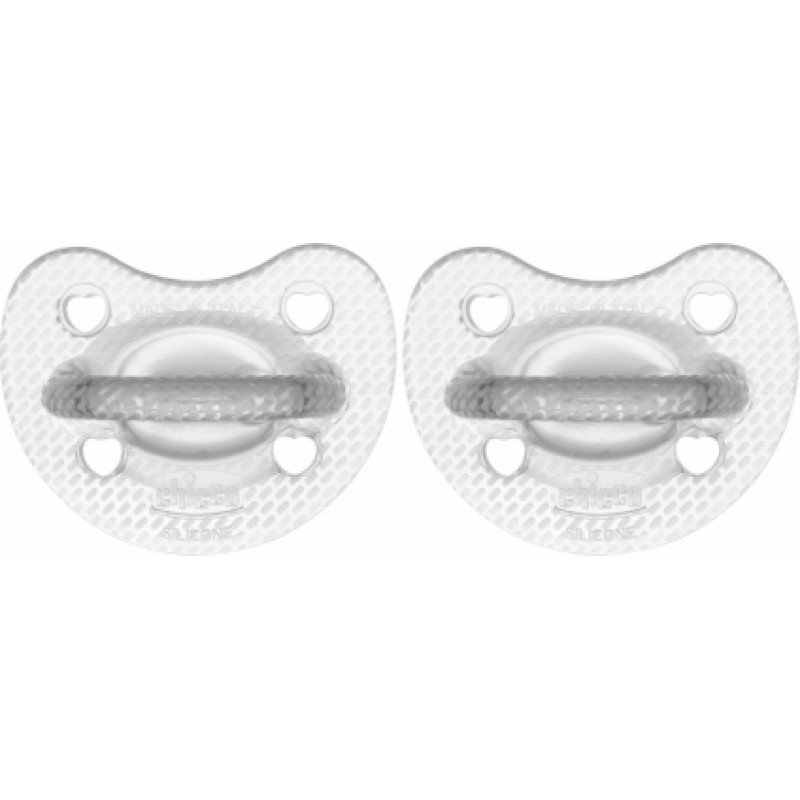 Chicco 00073087310000 Smoczek PF CRYSTAL 6-16m 2 szt
