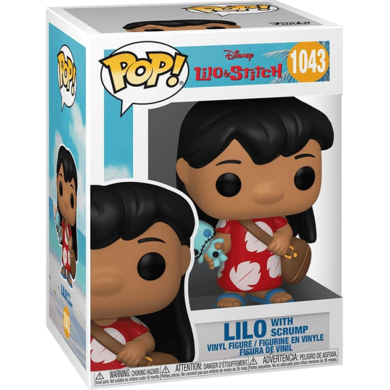 Funko POP! Vinila figūra: Disney: Lilo & Stitch - Lilo (w/ Scrump)