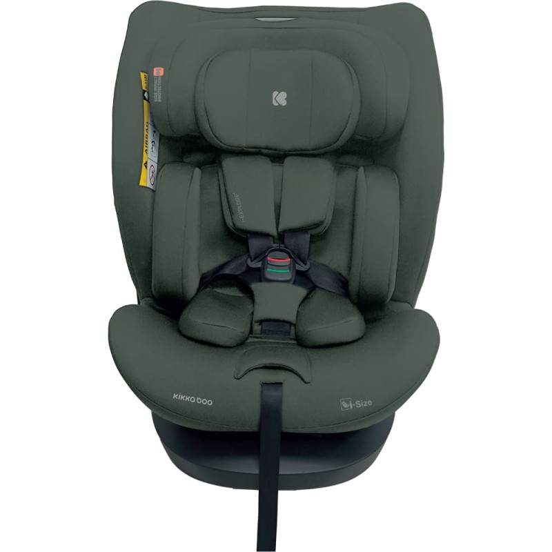 KIKKABOO Autokrēsls 40-150 cm i-Explore 2 i-SIZE Army Green
