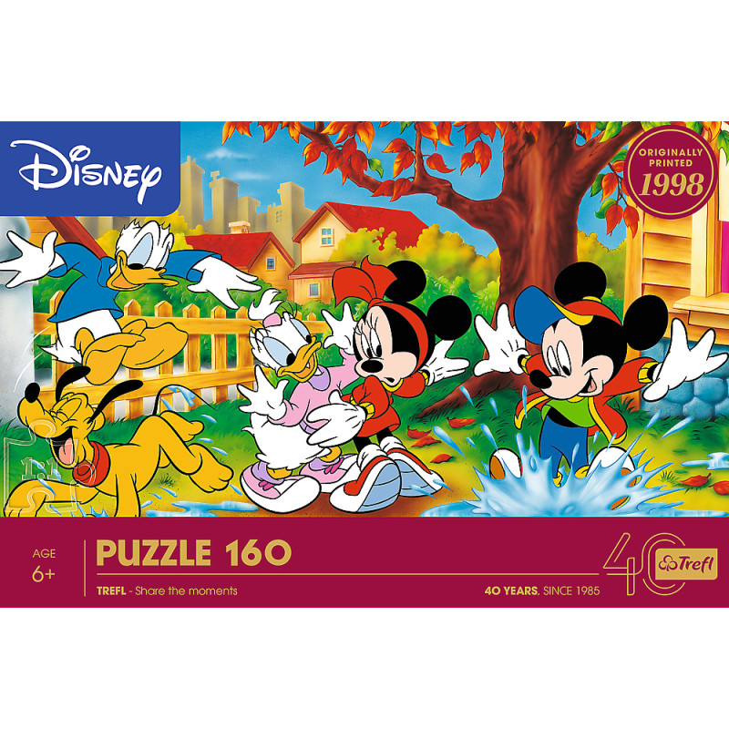 Trefl 40055 Puzzle 160 Zabawa w kałużach