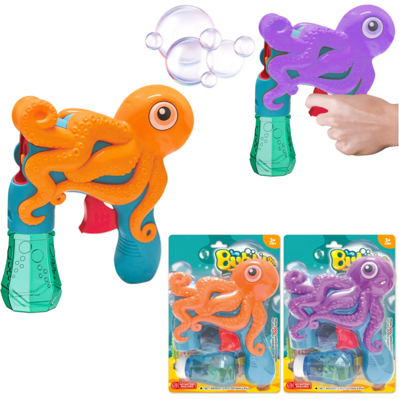 PISTOLET NA BAŃKI OŚMIORNICA 2 KOLORY