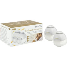 Innogio GIO-358 Divkāršais elektriskais krūts piena sūknis GIOmum Line Discreet Double